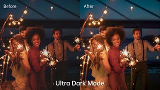 #LiveTheInfinite #OPPOReno5Pro - Ultra Dark Mode- Open Your Eyes to the Secrets of the Night.