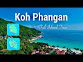 Driving KOH PHANGAN 2024 🇹🇭 DJI Mini 4 pro stunning beaches