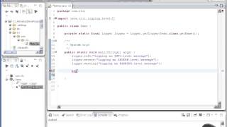VTC Player Advanced Java Programming Java SE 7, Logger Levels