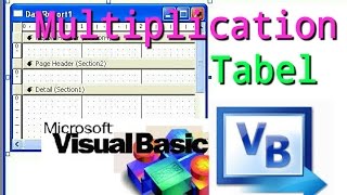 create multiplication table in visual basic || visual basic tutorial