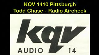 KQV 1410 Pittsburgh - Todd Chase - August 16 1968 - Radio Aircheck