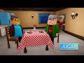 EL ABUELO MALVADO SORPRENDE A LA ABUELA CON UNA CENA ROMÁNTICA! ABUELO gruñón celoso? #roblox