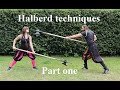 Learn the Art of Combat - Halberd Fighting Techniques - Part One