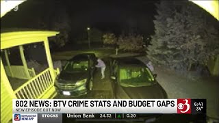 802 News: Burlington crime stats and budget gaps