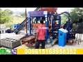 QT4 20 semi automatic hydraulic 5 dropper 6inch hollow block making machine in Manchester, Jamaica