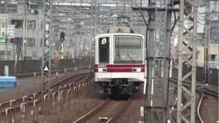 東武20050系21853F　草加駅到着