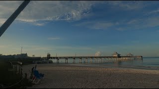 Metal detecting the shark infested water at Fort Myers Beach