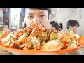 SALTED EGG CRAB! Street Food Tour of Old Airport Road Hawker Center