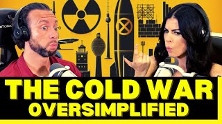 WHEN SUPERPOWERS COLLIDE! CANADIAN'S FIRST TIME REACTION TO 'Cold War Oversimplified' (Part 1)!