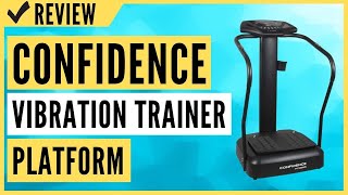 Confidence Fitness Slim Full Body Vibration Trainer Platform Fitness Machine Review