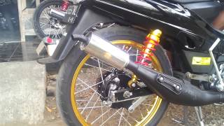 Test knalpot AHM F1ZR