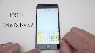 iOS 9.1 - What's New?