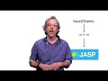 using jasp to analyze data from a simple experiment