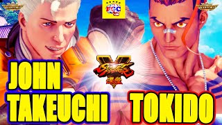 ストリートファイター５💥ときど「ルーク」対 竹内ジョン 「コーディ」｜Tokido「Luke」vs John-Takeuchi「Cody」Street Fighter V 💥🤜FGC🤛