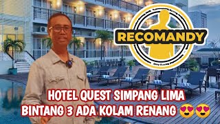 RECOMANDY - HOTEL BINTANG 3 DEKAT SIMPANG LIMA!!!?? ADA KOLAM RENANG JUGA 