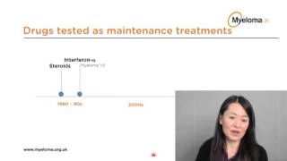 Maintenance treatment in myeloma