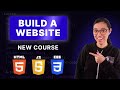 Build a responsive website with HTML, CSS, JS (Course)