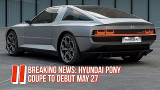 2024 Hyundai Pony Coupe Concept First Look