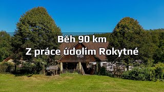 Běh 90 km: Moravský Krumlov - Údolí Rokytné - Třebíč