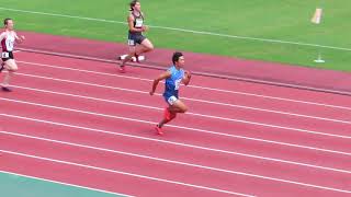 大阪マスターズ陸上 男子100m 山本慎吾選手