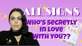 ✨ALL SIGNS✨Who’s Secretly in Love With You? *SPECIFIC* All Zodiac signs tarot reading