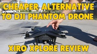 Cheaper alternative to DJI Phantom drone - Xiro Xplorer Review (VLOG#104)