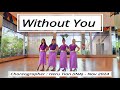 DSWAN | Without You | LINE DANCE | Phrased Intermediate | Heru Tian