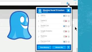Ghostery Knowledge + Control = Privacy