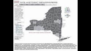 Accessing New York State Historic Newspapers through the Suffolk Historic Newspapers Database