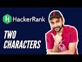 HackerRank - Two Characters | Full solution and examples | Study Algorithms