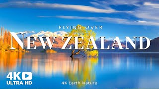 New Zealand • 4K Relaxation Film • Calming music with beautiful nature videos | 4K Video UltraHD