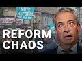 Nigel Farage alleges actor spent weeks infiltrating his ReformUK, speaking at rally in Birmingham