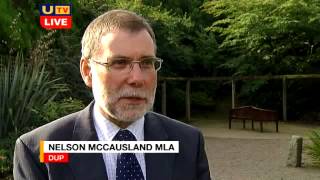 Nelson McCausland condemns North Belfast rioting