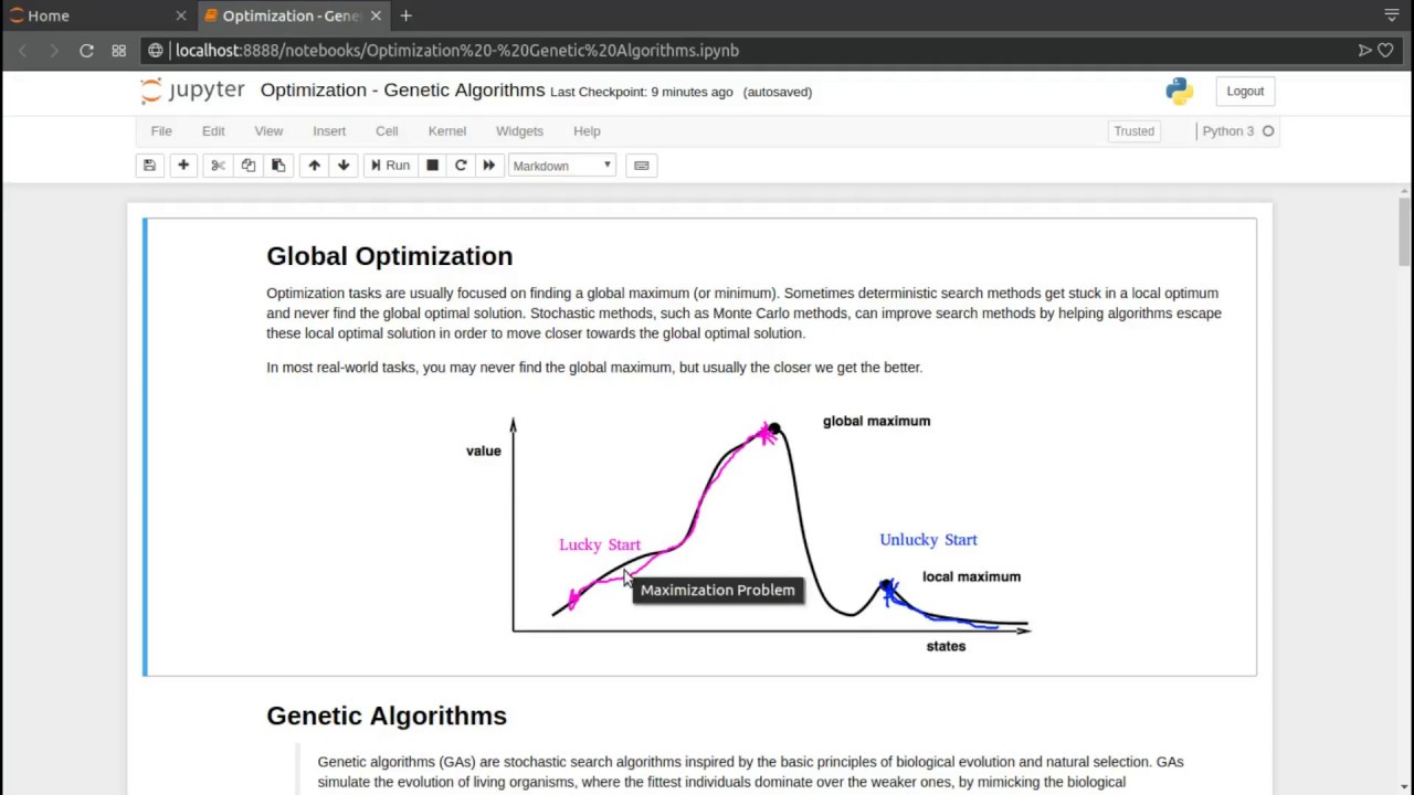 Genetic Algorithms With Python Youtube