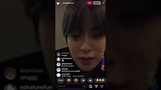 Jaehyun speak Inglish in his Instagram Live 200330