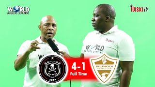 Orlando Pirates 4-1 Stellenbosch | Tso Vilakazi in Tears After Ndlondlo Tribute