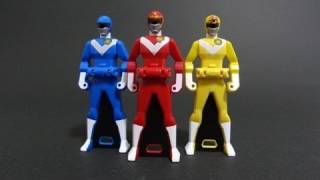 レンジャーキーセット　サンバルカン　Taiyo Sentai Sun Vulcan