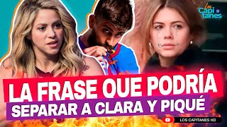 La FRASE en 'BZRP Music Sessions 53' de Shakira que podría SEPARAR a Clara Chía Martí y Gerard Piqué