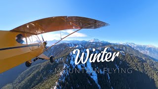 Mountain Flying in the Piper J3 Cub