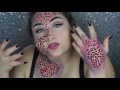 scary trypophobia halloween makeup beautybyjosiek