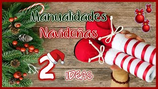 2 LINDAS MANUALIDADES PARA NAVIDAD - Manualidades navideñas para vender - Christmas crafts to sell