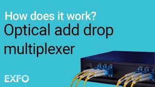 Optical Add Drop Multiplexer - EXFO animated glossary of Fiber Optics