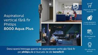 Descopera gama de aspiratoare verticale fara fir Philips