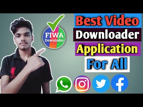 La mejor aplicación de descarga de videos para Instagram, Facebook, Twitter, Whatsapp Fiwa All Video Downloader