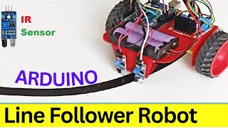 Arduinoを使ったラインフォロワーロボット |赤外線センサー | L298nドライバー