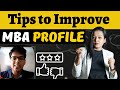 Profile Building secrets for MBA | Tips to build a strong Profile | MBA Profile Building💡