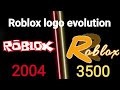 Roblox logo evolution 2004 - 3500