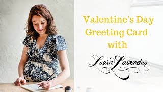 Laura Lavender Card Makers Series - Valentine's Day