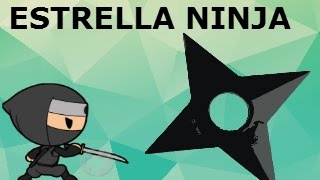 Como hacer una estrella ninja de papel-ORIGAMI