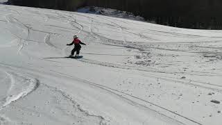 Alessio snowboard Val di Luce Abetone